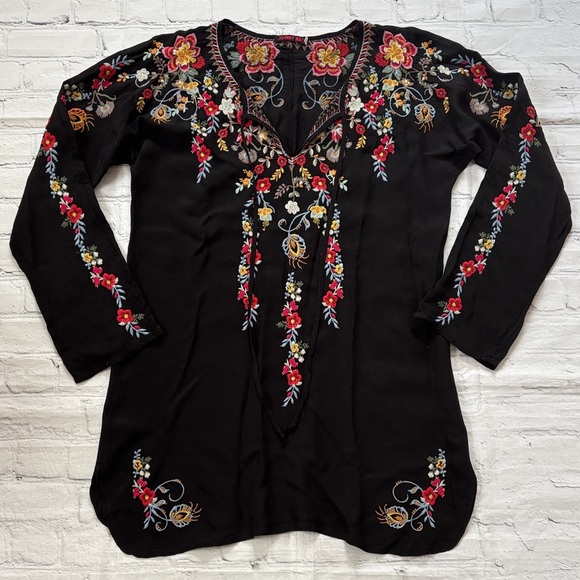 Johnny Was Autumn Bloom Tunic - Picture 1 of 15